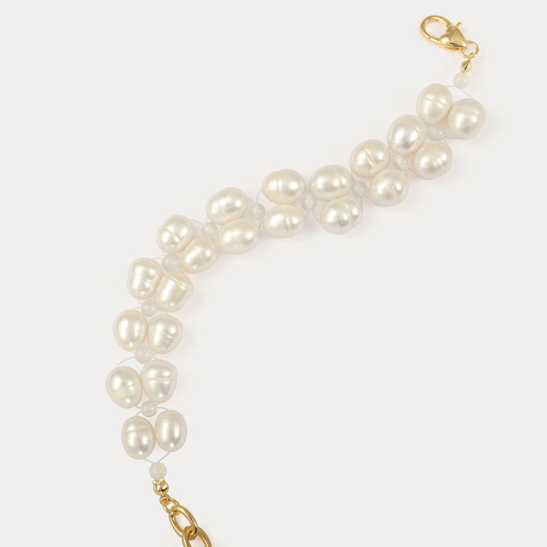 Selenichast Double Strand Pearl Bracelet