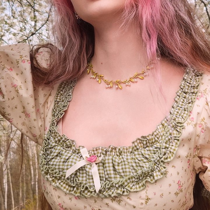 Lily Of The Valley Necklace Selenichast