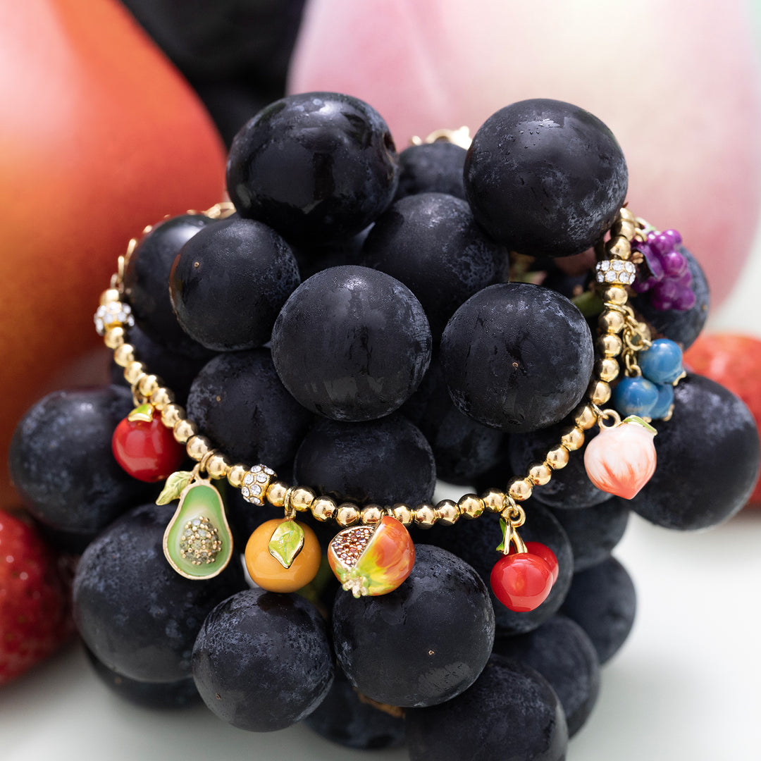 Fruit Basket Bracelet Selenichast Charm Bracelet