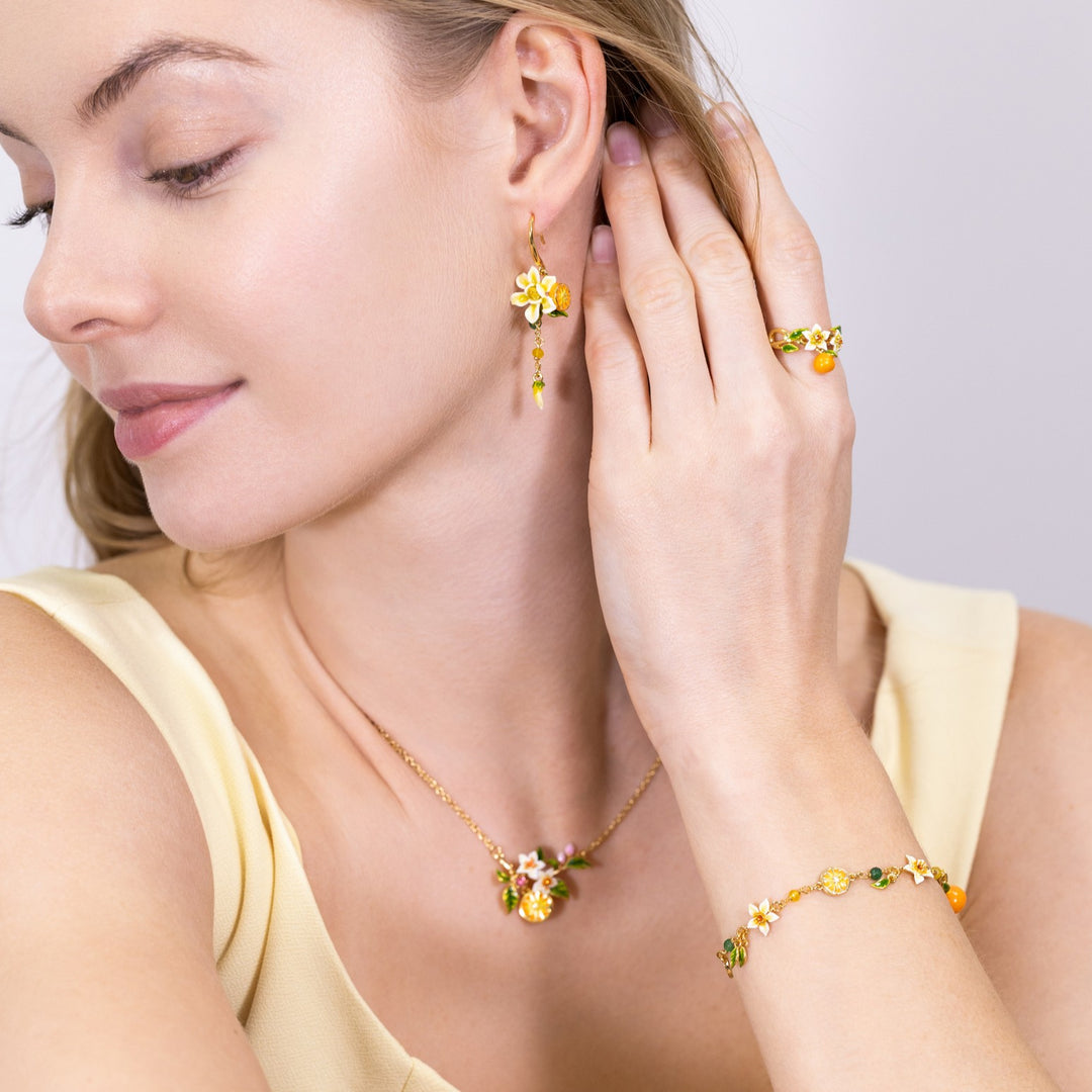 Orange Jewelry Gold Jewelry