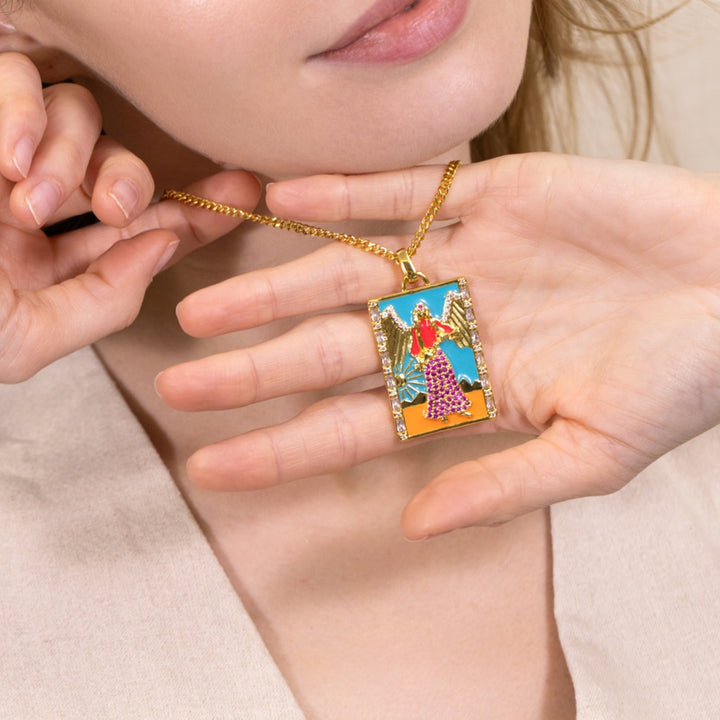 Tarot Card Necklace Gifts for Her