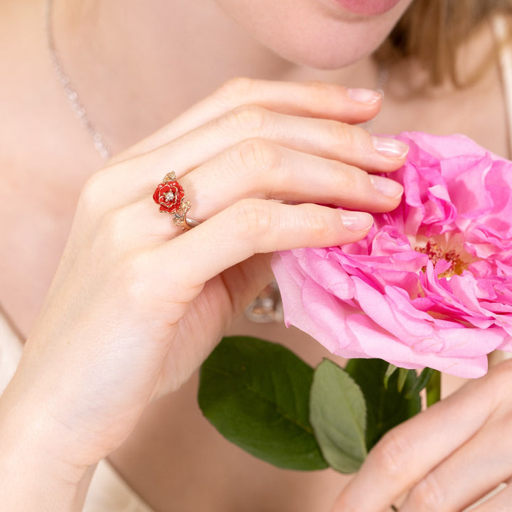 Rose Jewelry Set with Gift Wrapping