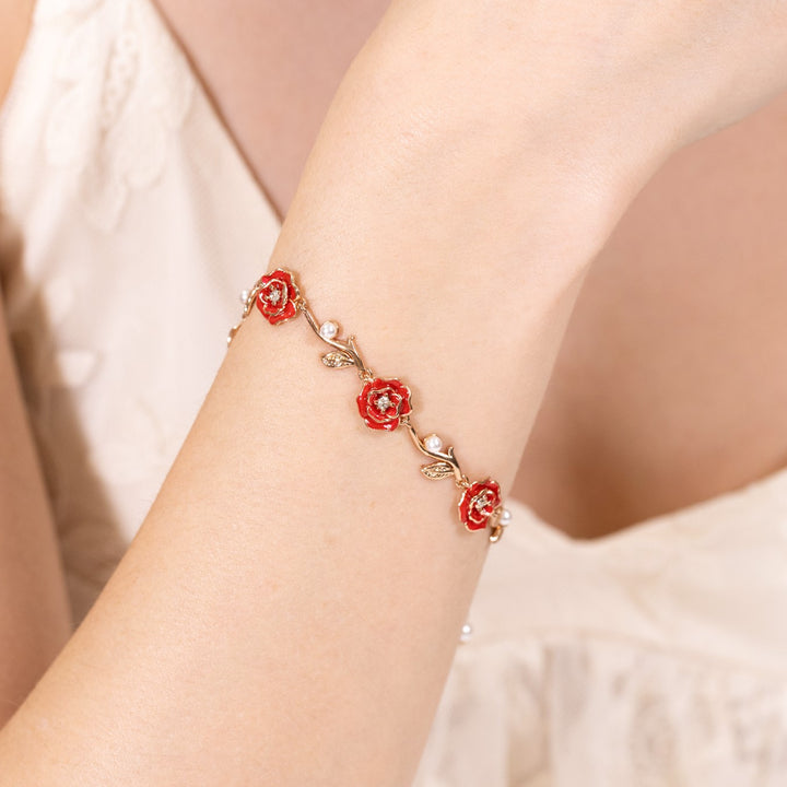 Rose Jewelry Set with Gift Wrapping