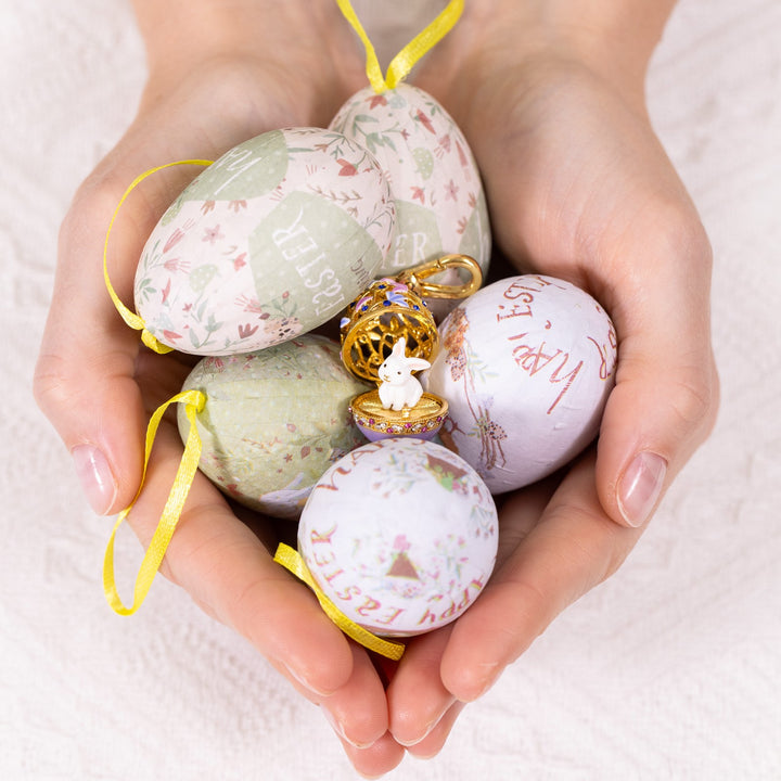 Locket Necklace Enamel Jewelry