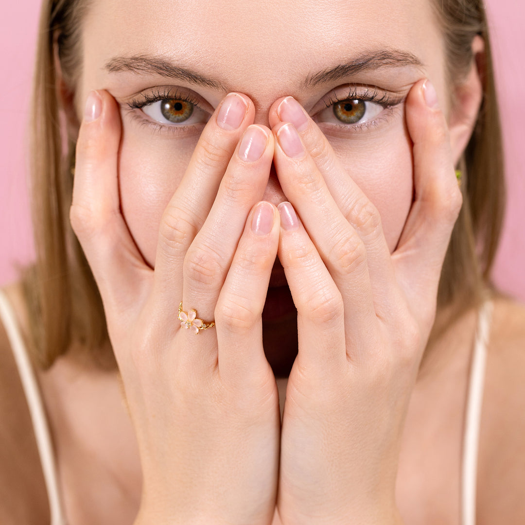 Bague de fleur de cerisier