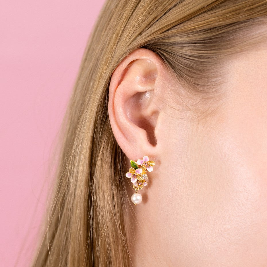 Sakura Earrings Spring Jewelry