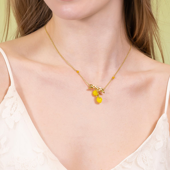 Lemon Necklace Lemon Jewelry