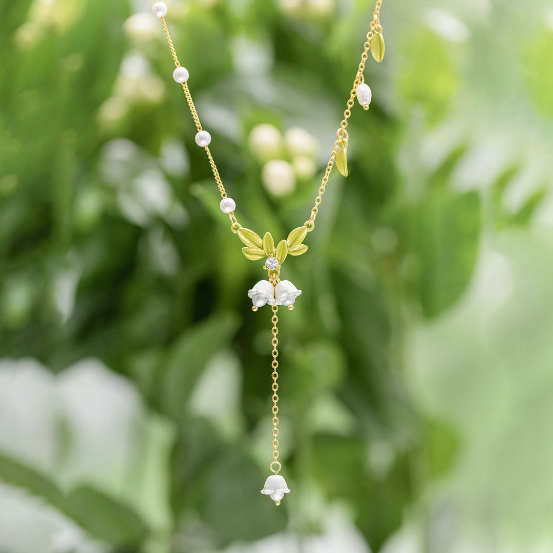 Selenichast Lily Of The Valley Y-Necklace