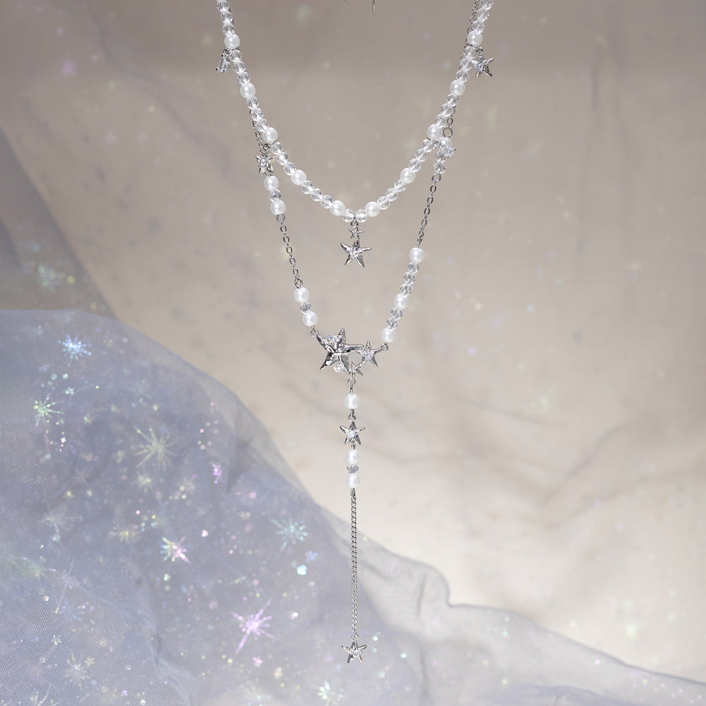 Selenichast Starfish Layered Necklace
