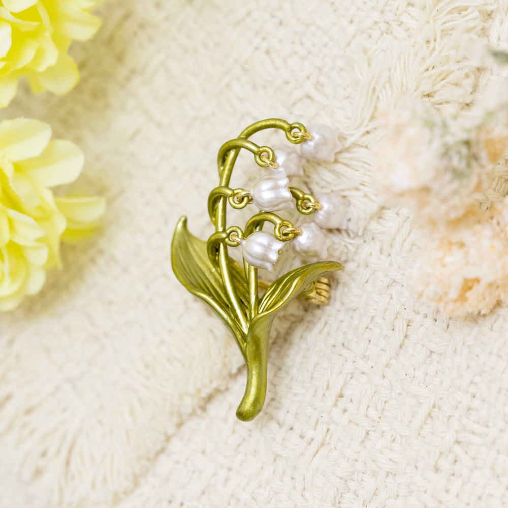 Lily of the Valley Brooch Selenichast