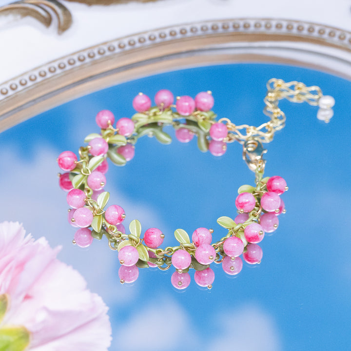 Pink Berry Bracelet