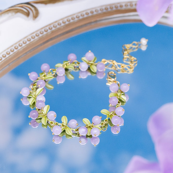 Purple Berry Bracelet