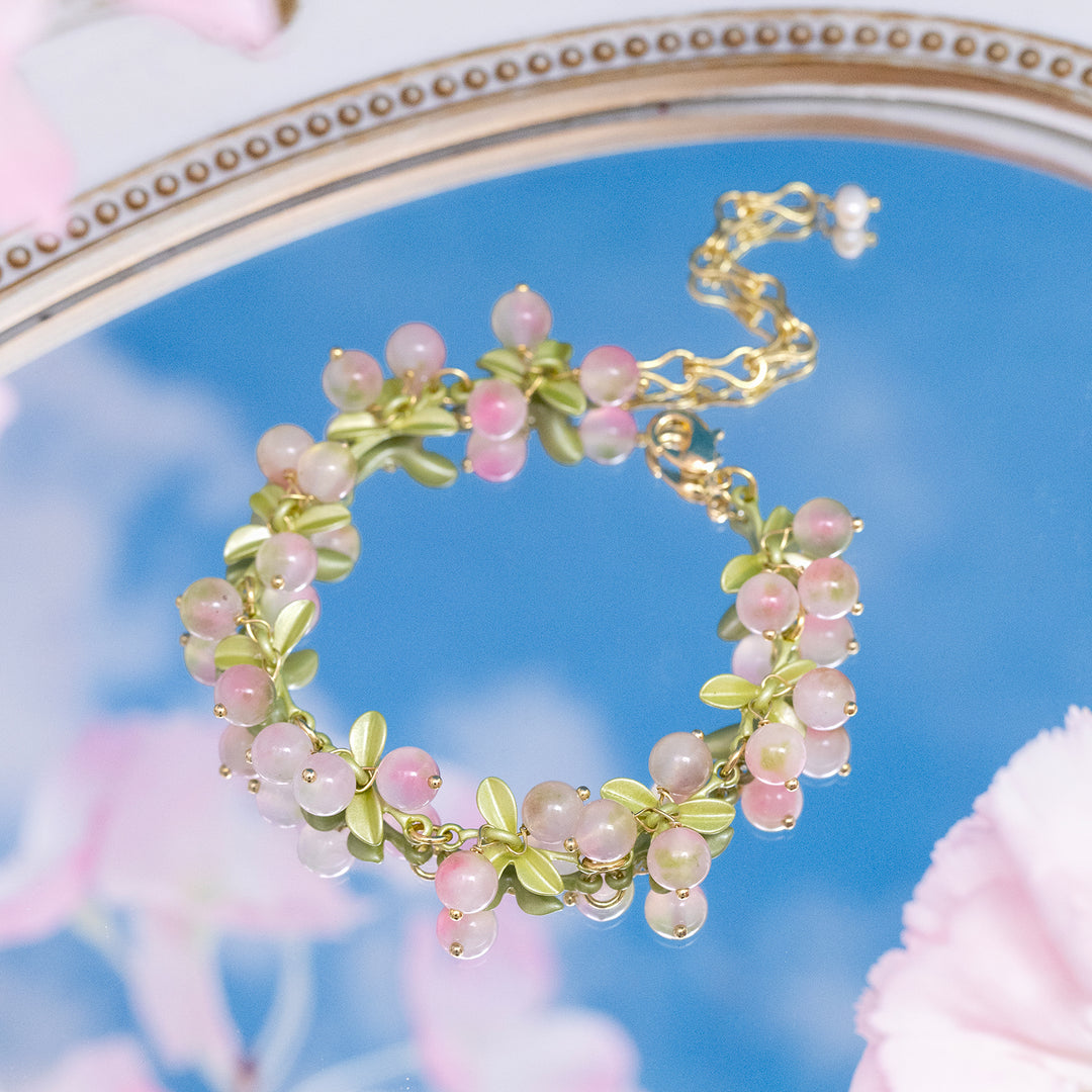 Pink Berry Bracelet