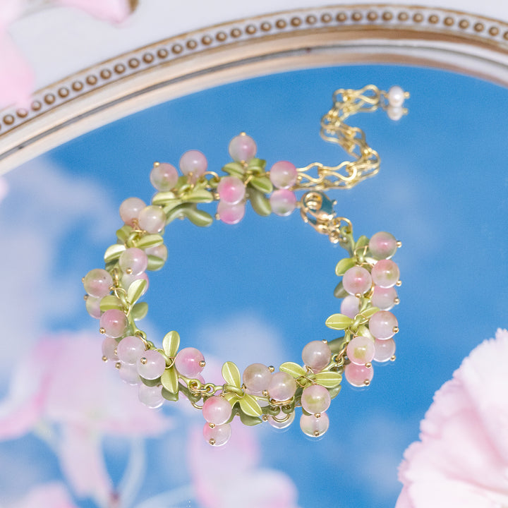 Pink Berry Bracelet