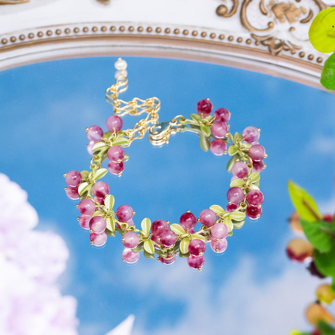 Purple Berry Bracelet