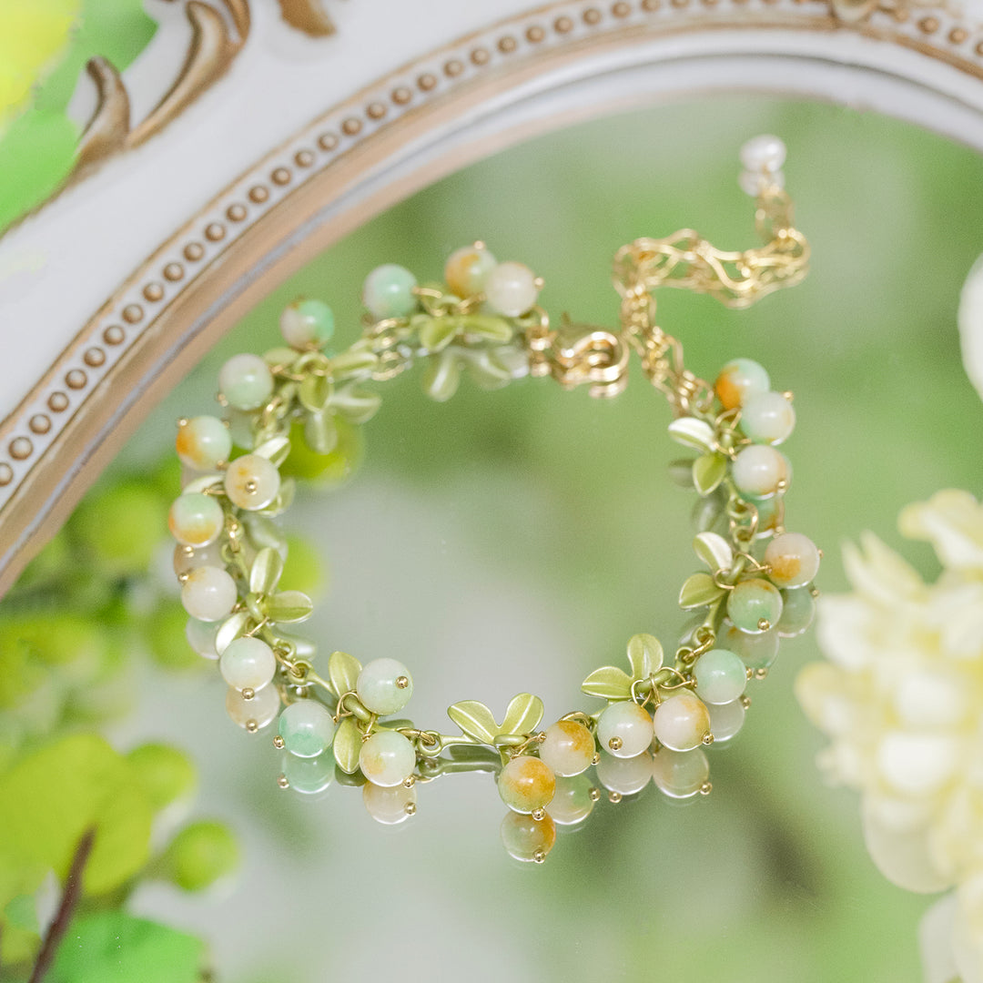 Selenichast Green Berry Bracelet