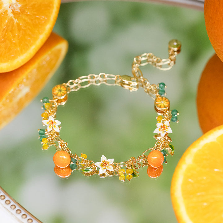 Orange Bracelet