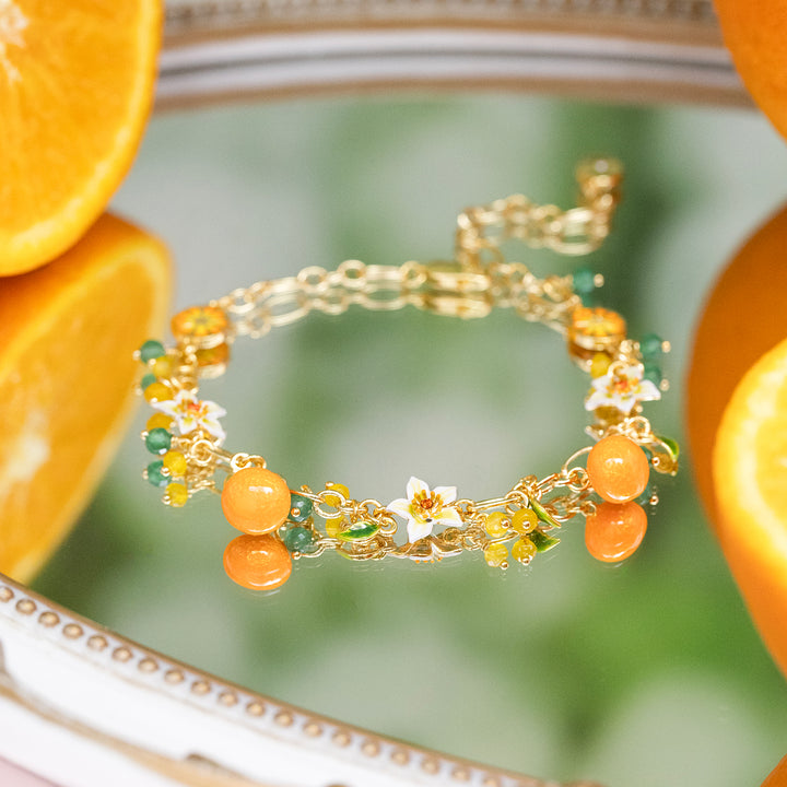 Orange Bracelet