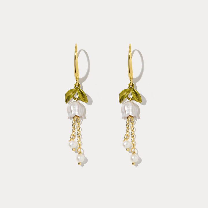 Lily of the valley Dangle Earrings