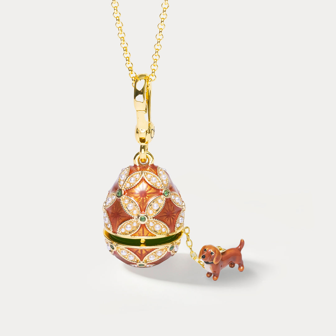Chinese Zodiac Locket Necklace
