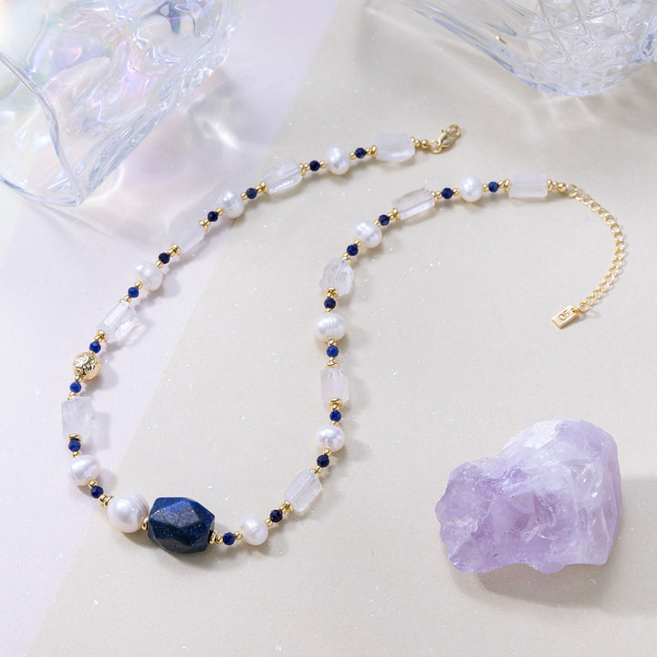 Labradorite Beaded Necklace