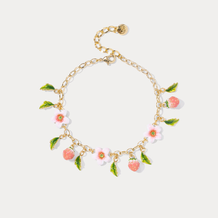 Strawberry Blossom Bracelet