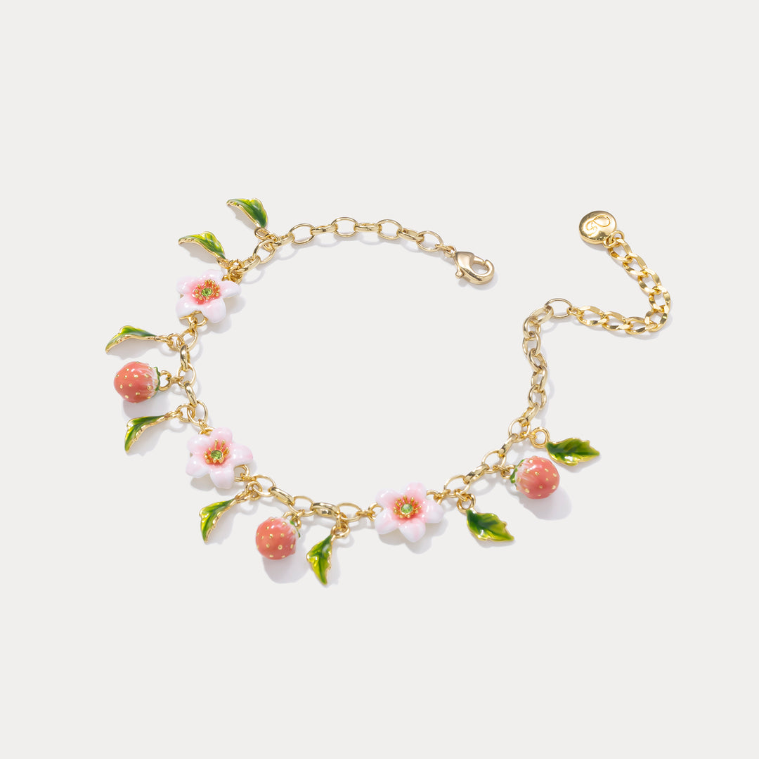 Strawberry Blossom Bracelet