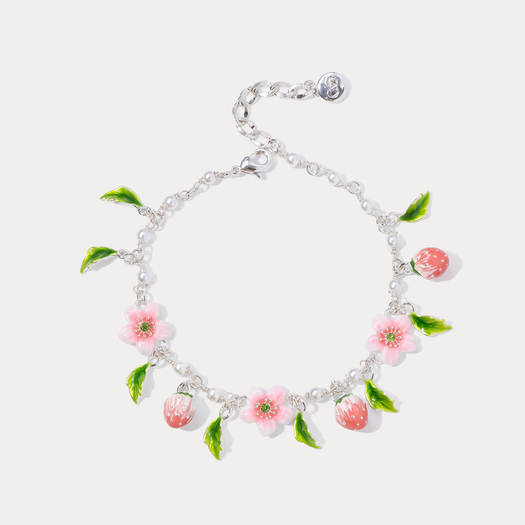Strawberry Blossom Bracelet