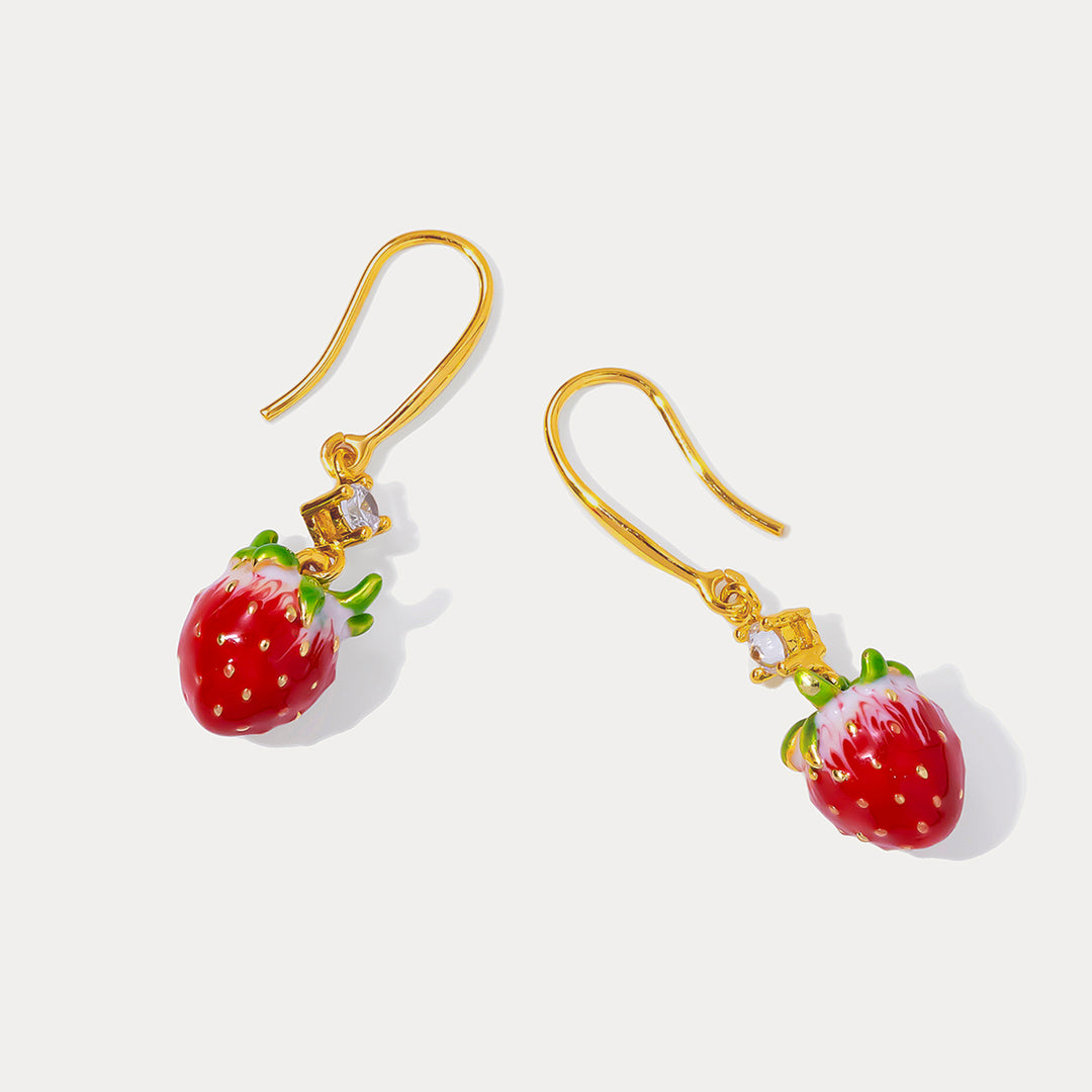 Strawberry Earrings