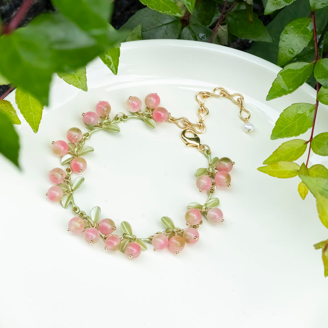Pink Berry Bracelet