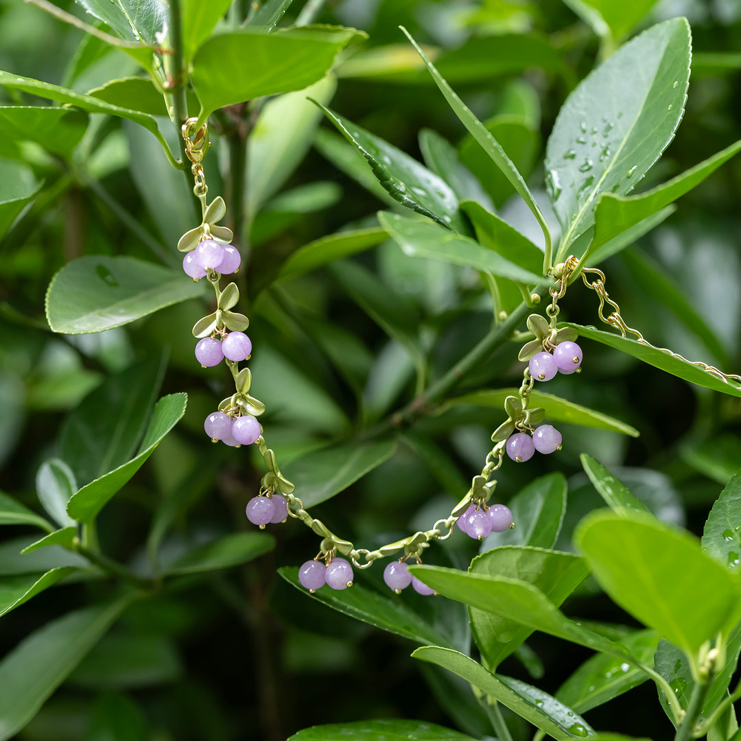 Purple Berry Bracelet