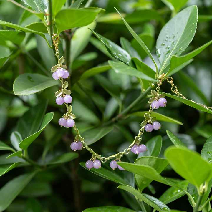 Purple Berry Bracelet