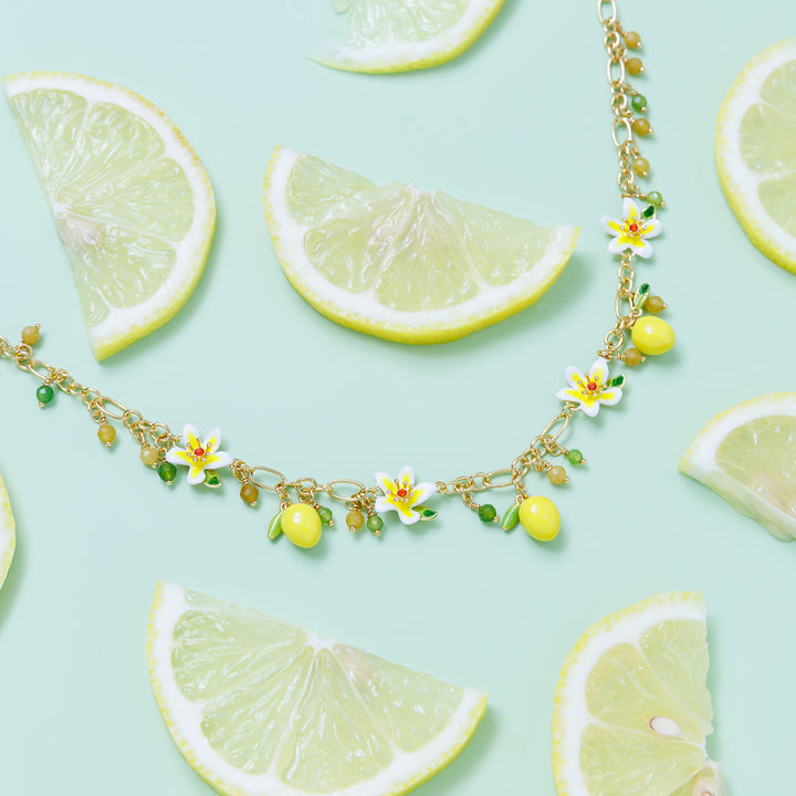 Lemon Charm Necklace
