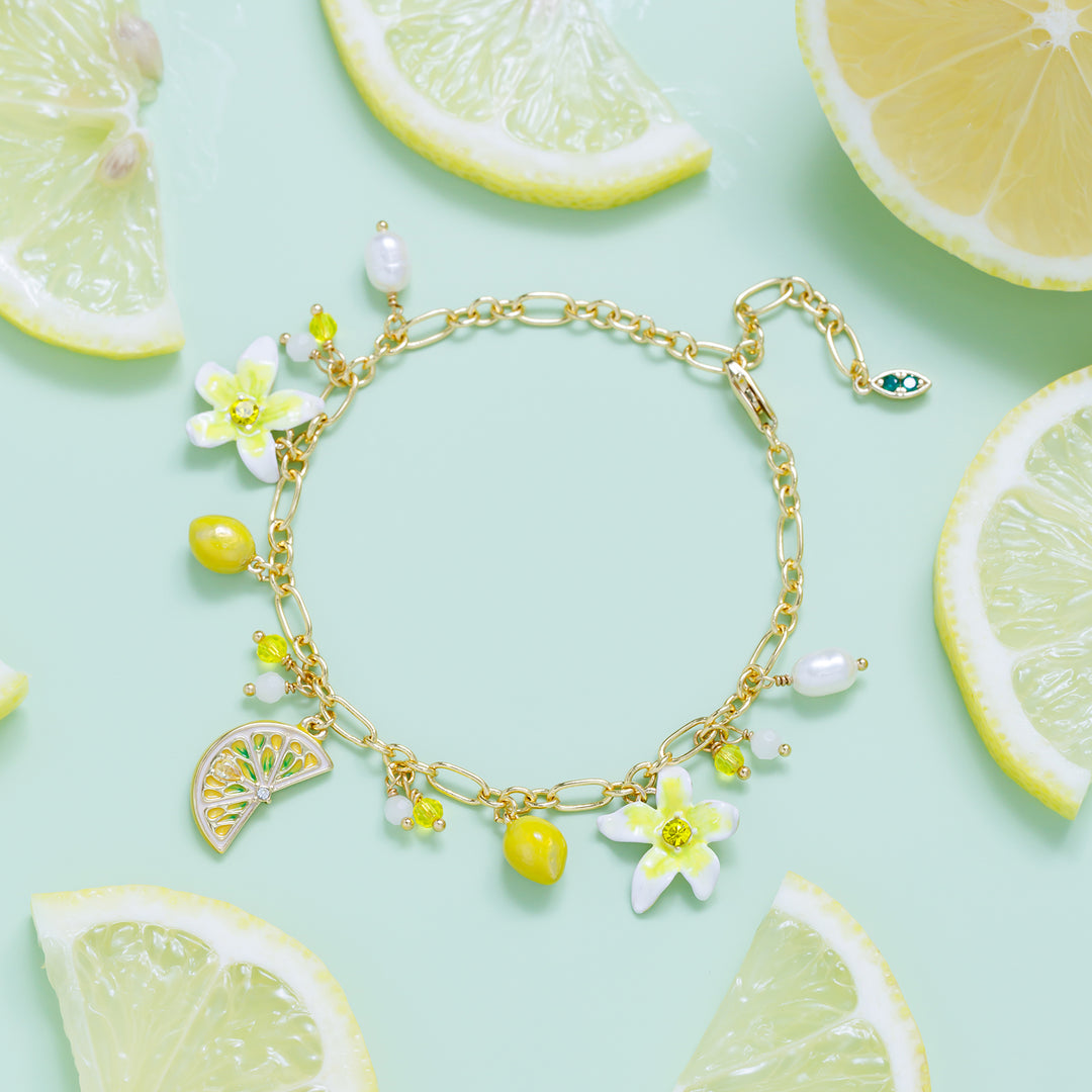 Zitronenarmband