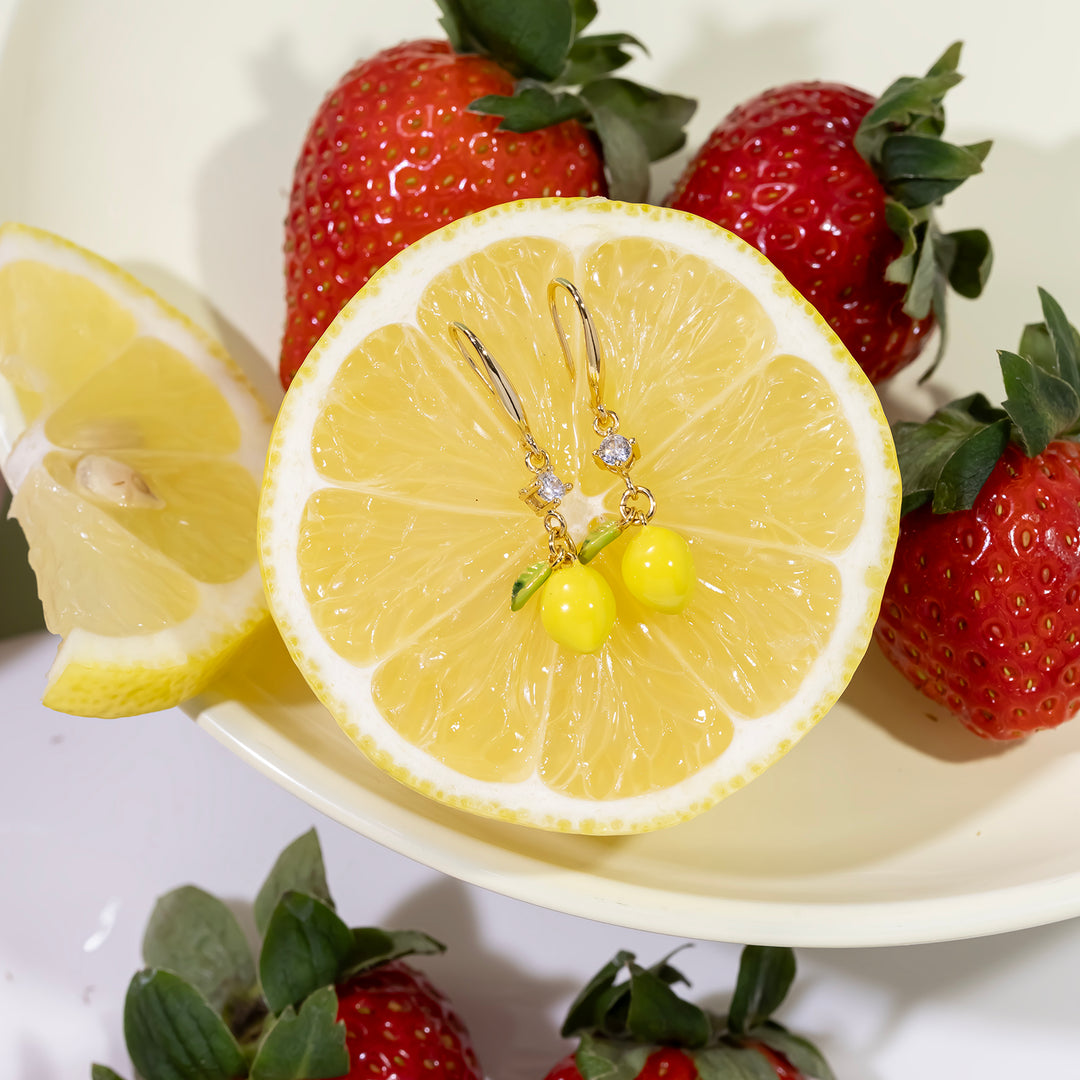 Lemon Earrings