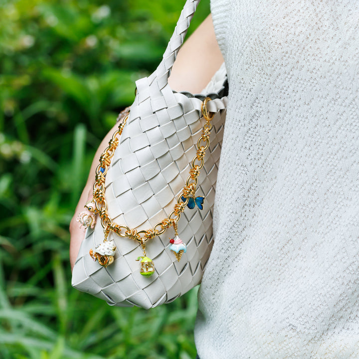 Chunky Bag Charm Chain