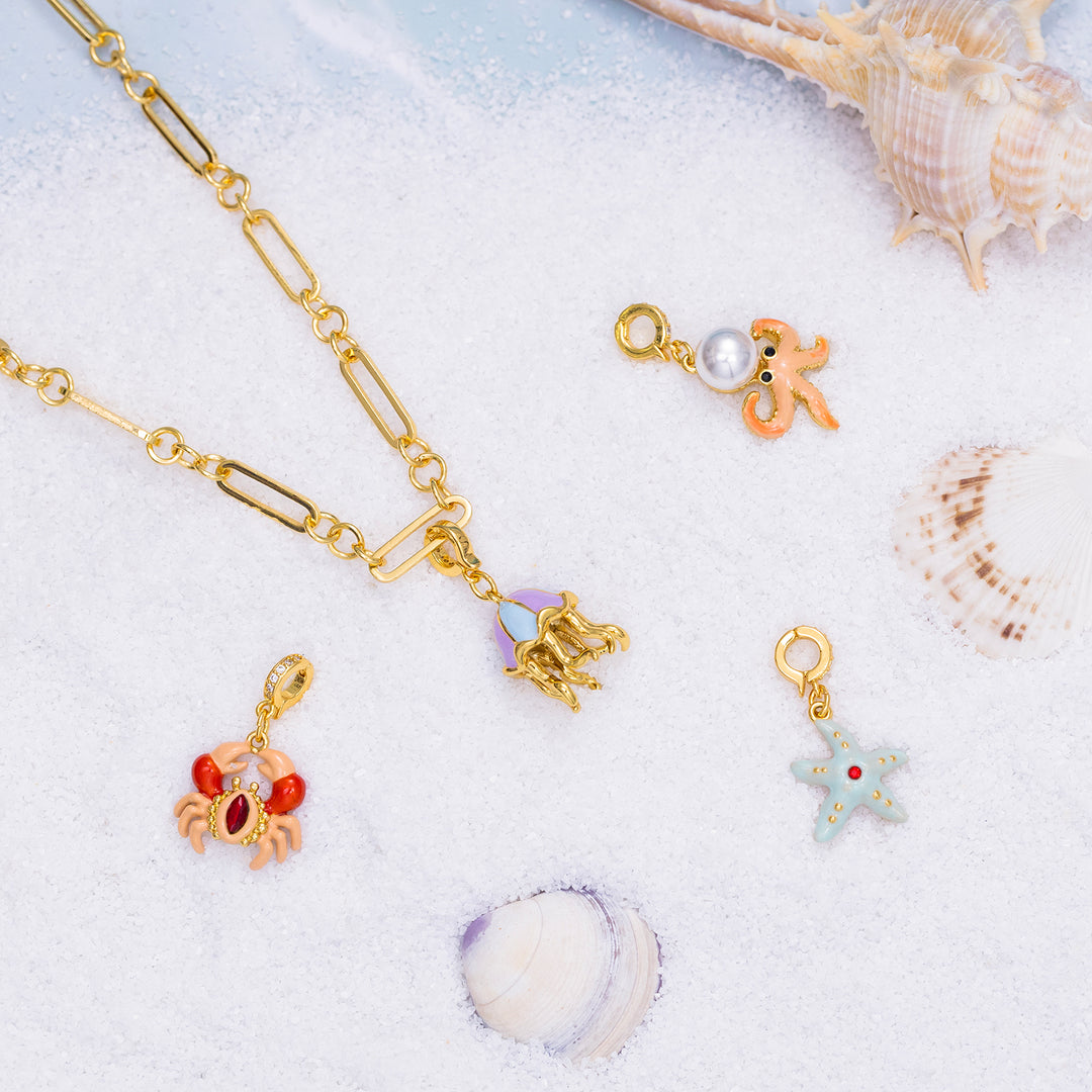 DIY Charm Necklace Selenichast