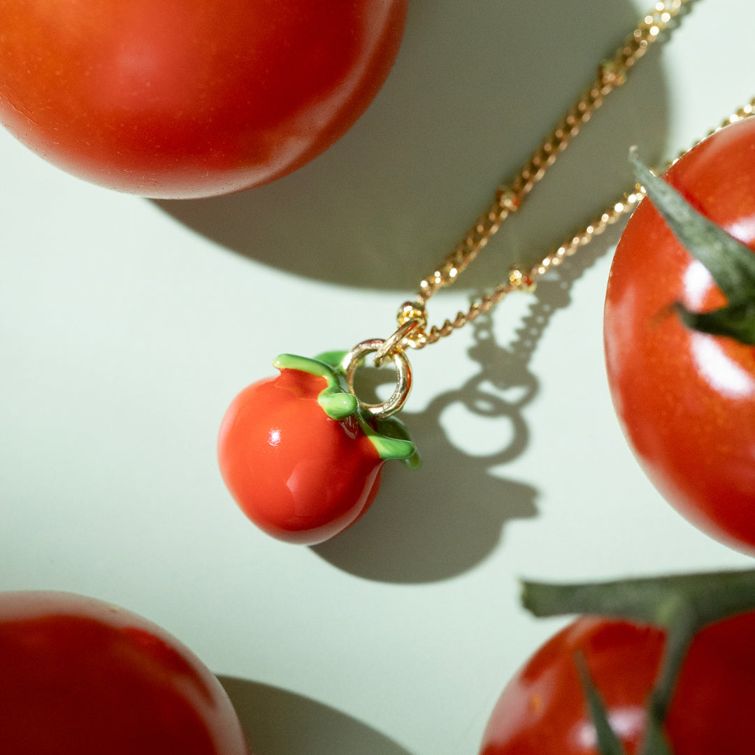 Tomato Necklace