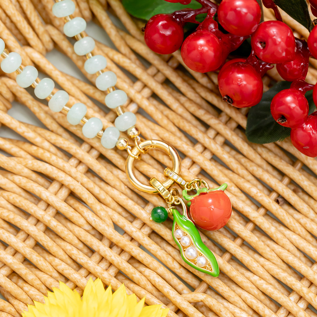 Green Beaded Necklace