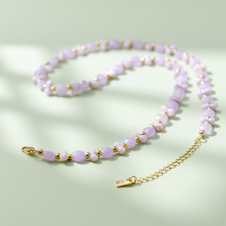 Amethyst Beaded Necklace