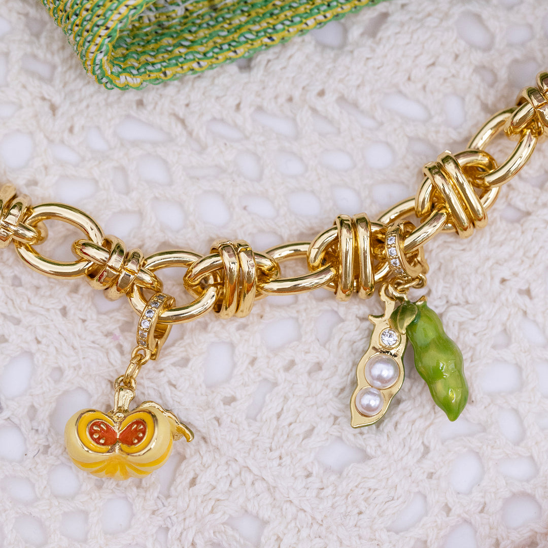 Chunky Bag Charm Chain