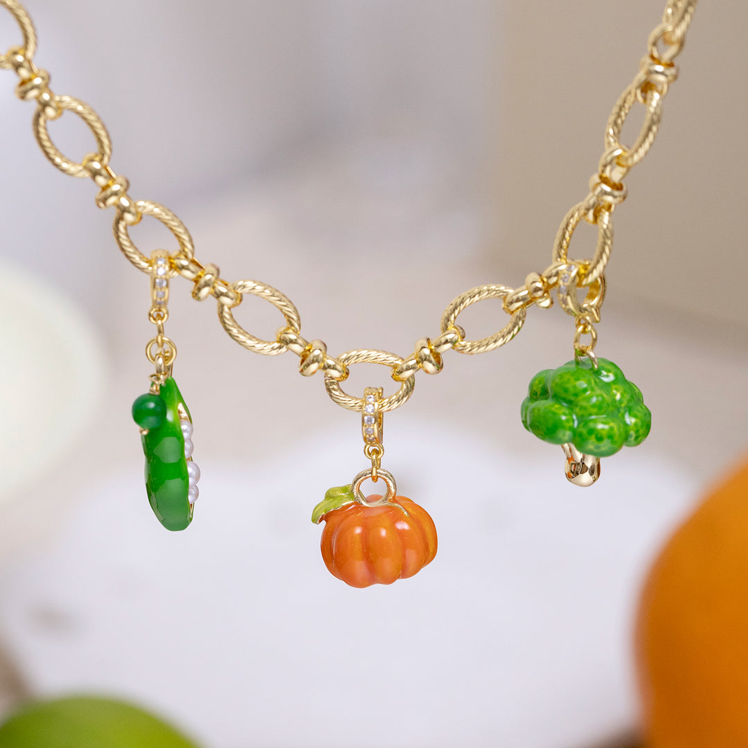 Broccoli Charm Bag Charm Selenichast