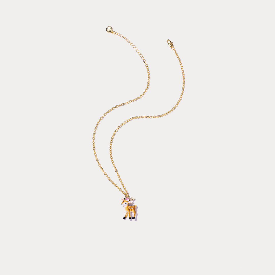 Selenichast Deer Pendant Necklace
