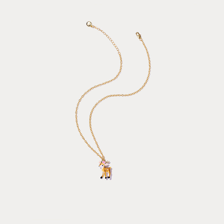 Selenichast Deer Pendant Necklace
