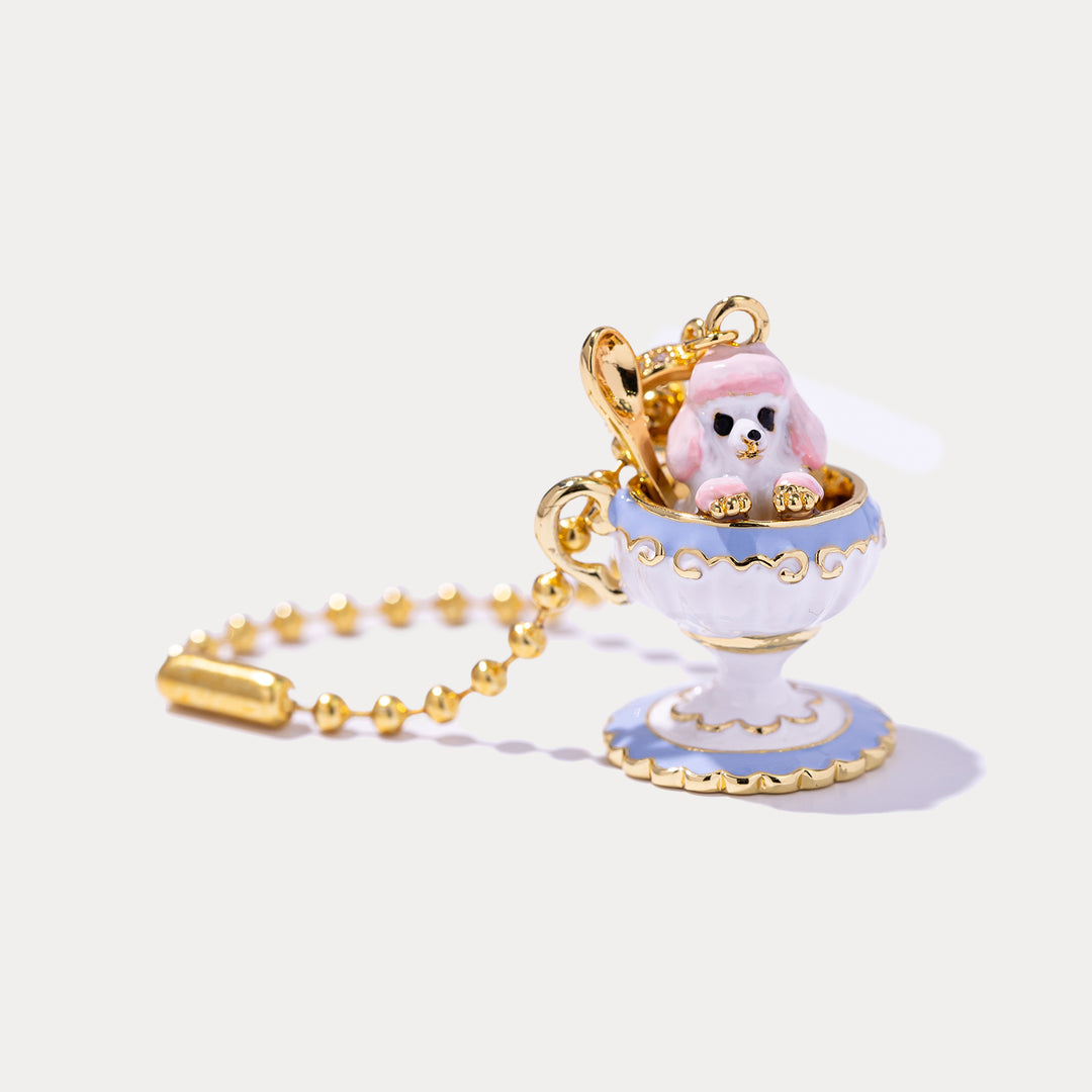 Teacup Poodle Charm