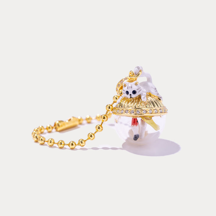 Cat Fishing Charm