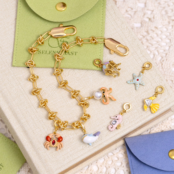 DIY Jewelry Ocean Bag Charms Selenichast