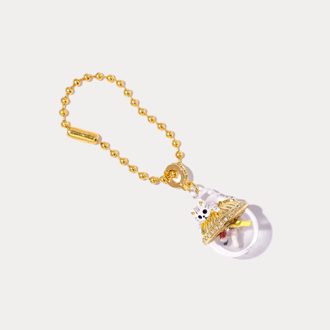 Cat Fishing Charm