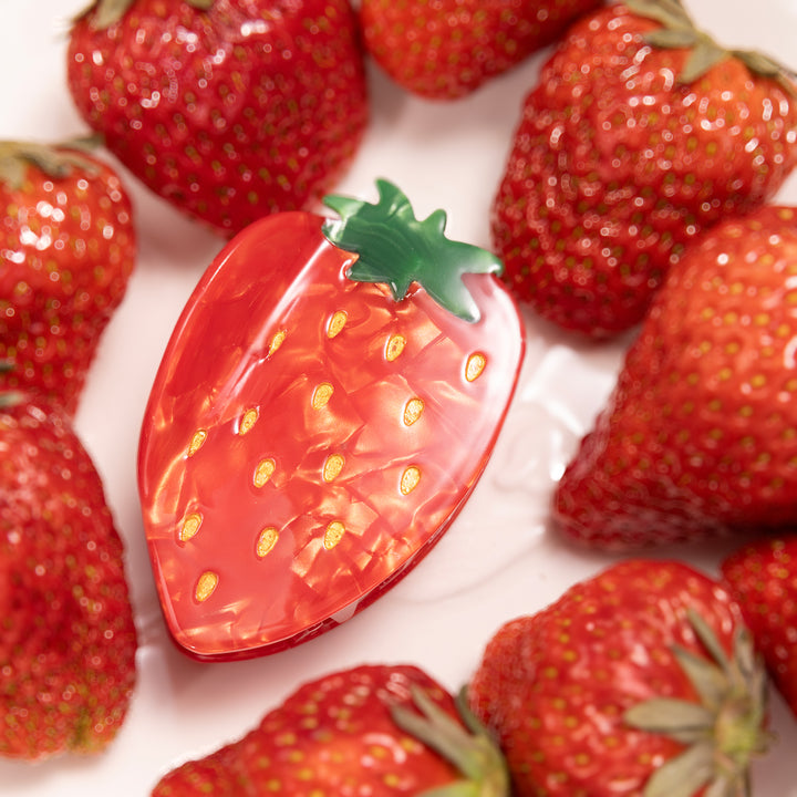 Fruit Claw Clips Strawberry Claw Clips