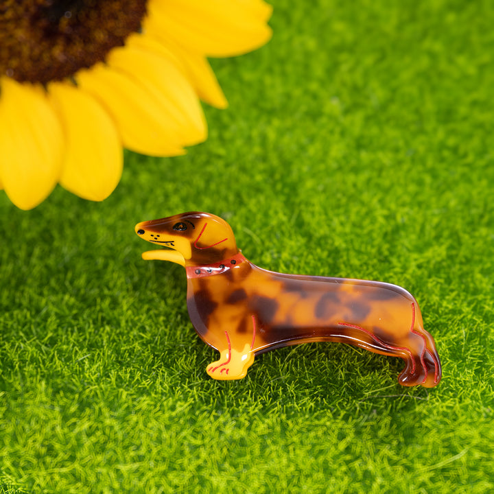 Dachshund Hair Claw Clips Selenichast 